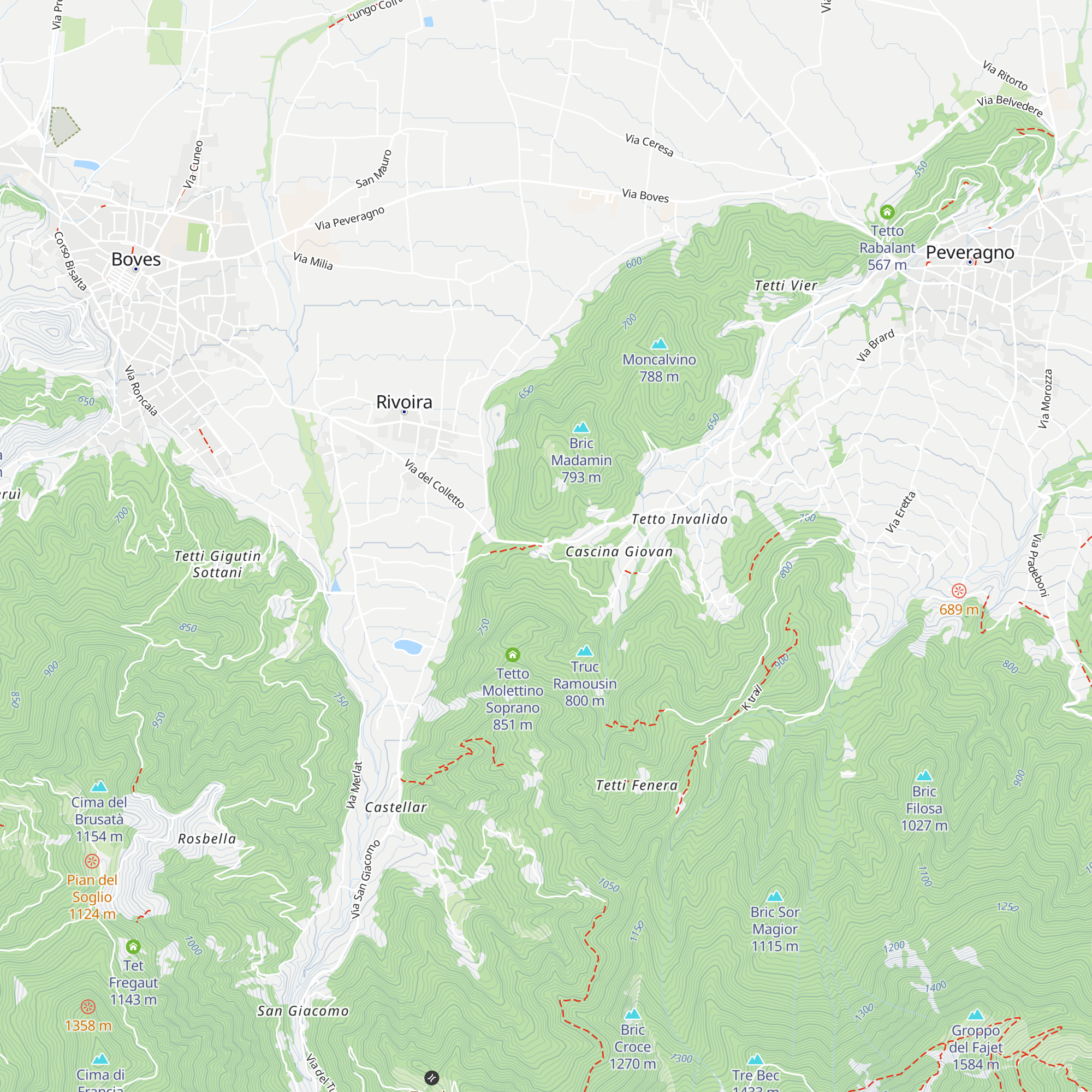Il Cantico map