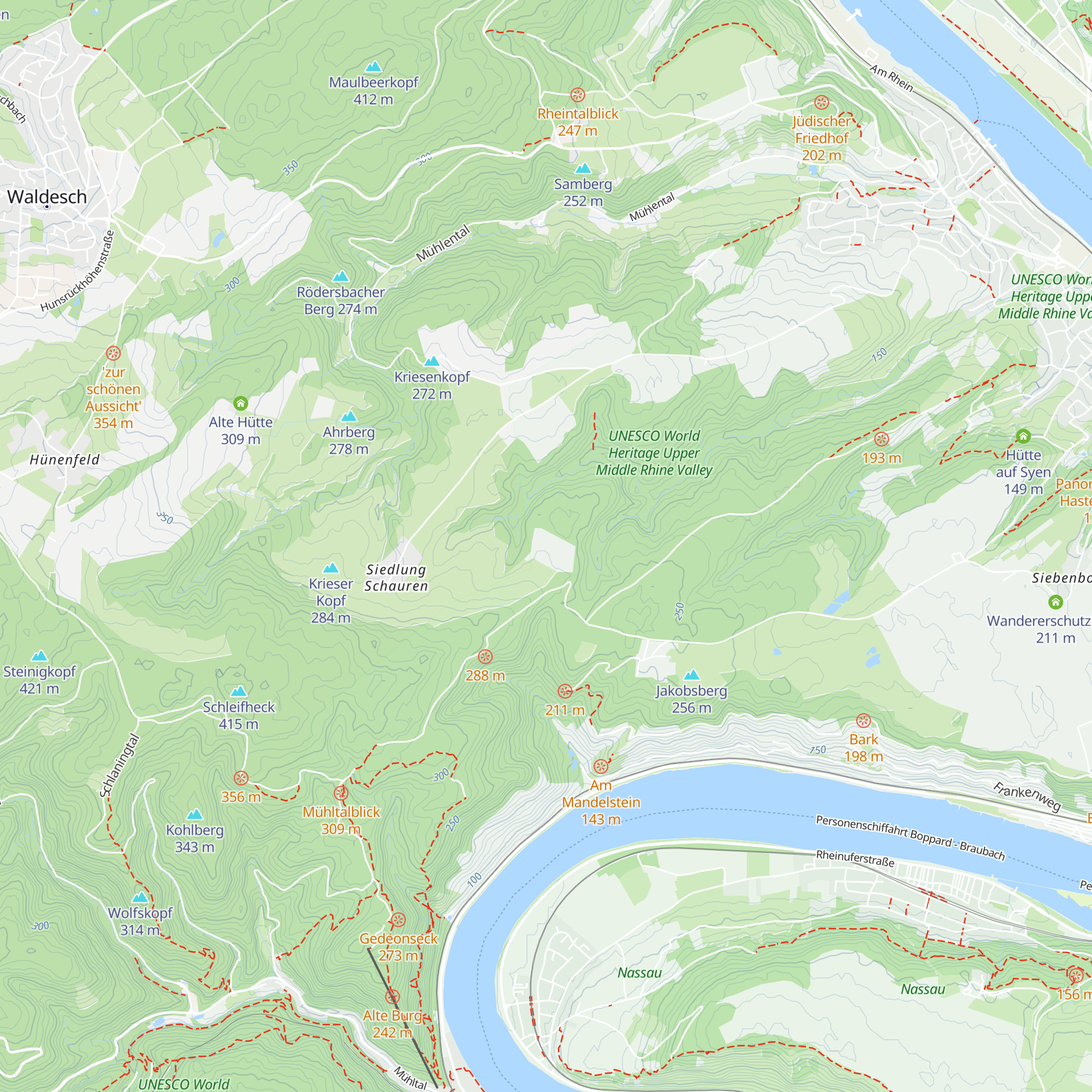 Schutzhütte map