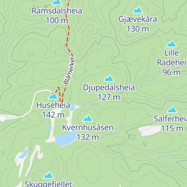 Map of Store Radehei