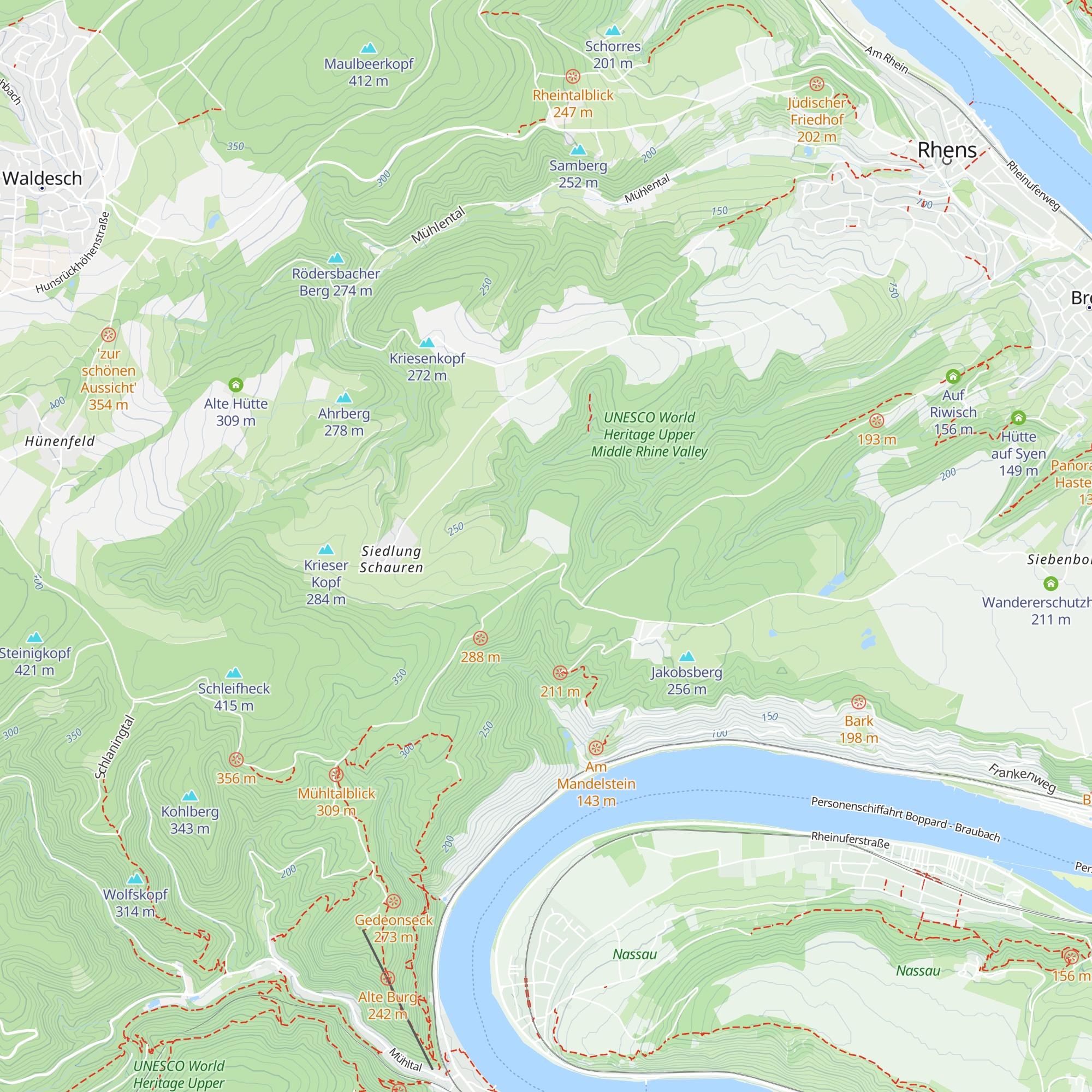 Schutzhütte map