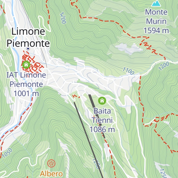 Map of Chalet Sanremo