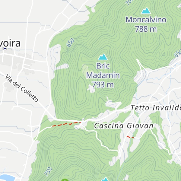 Map of Tetti Vouria
