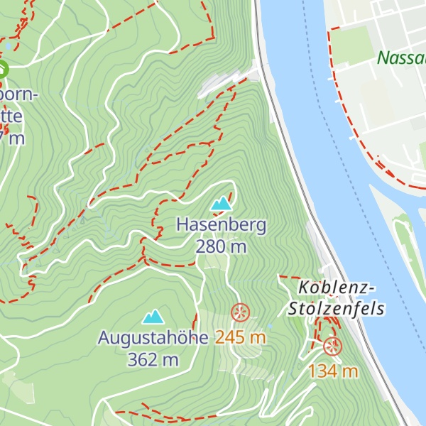 Map of Rot-Weiß-Hütte
