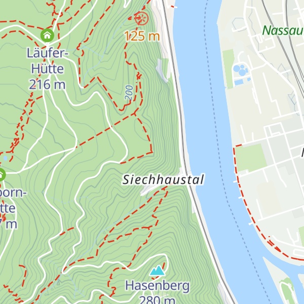 Map of Hütte Weidgenhöhe