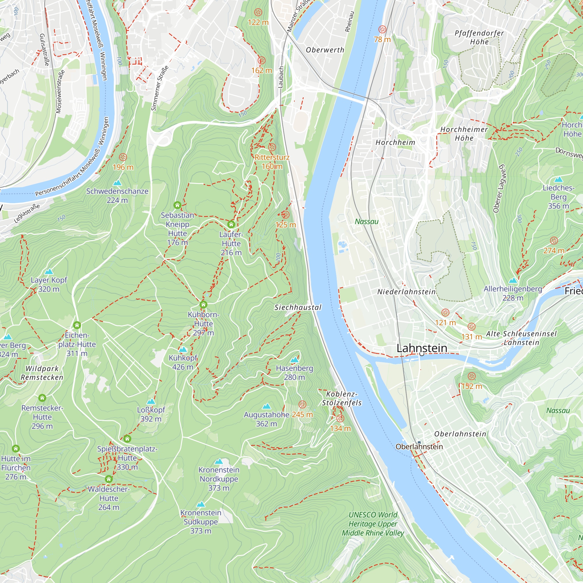 Hütte Weidgenhöhe map