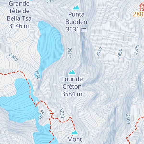 Map of Tour de Créton