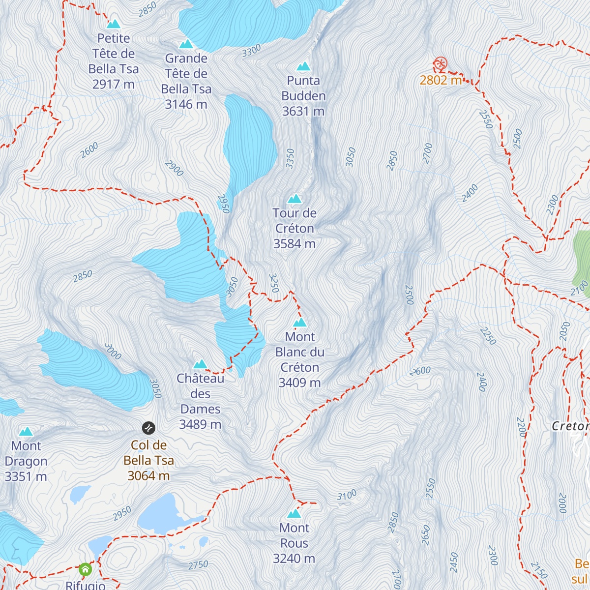 Bivacco Laura Florio map