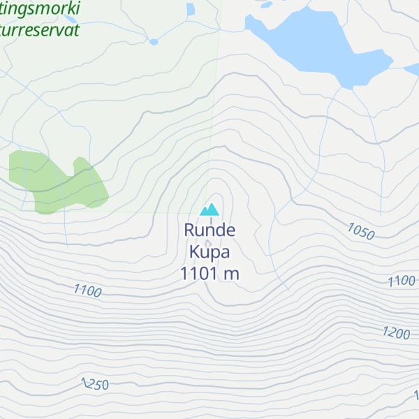 Map of Runde Kupa