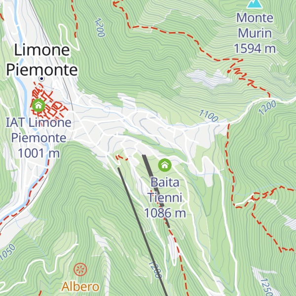 Map of Bistrot des neiges