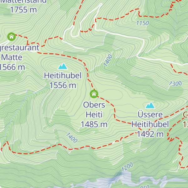 Map of Obers Heiti