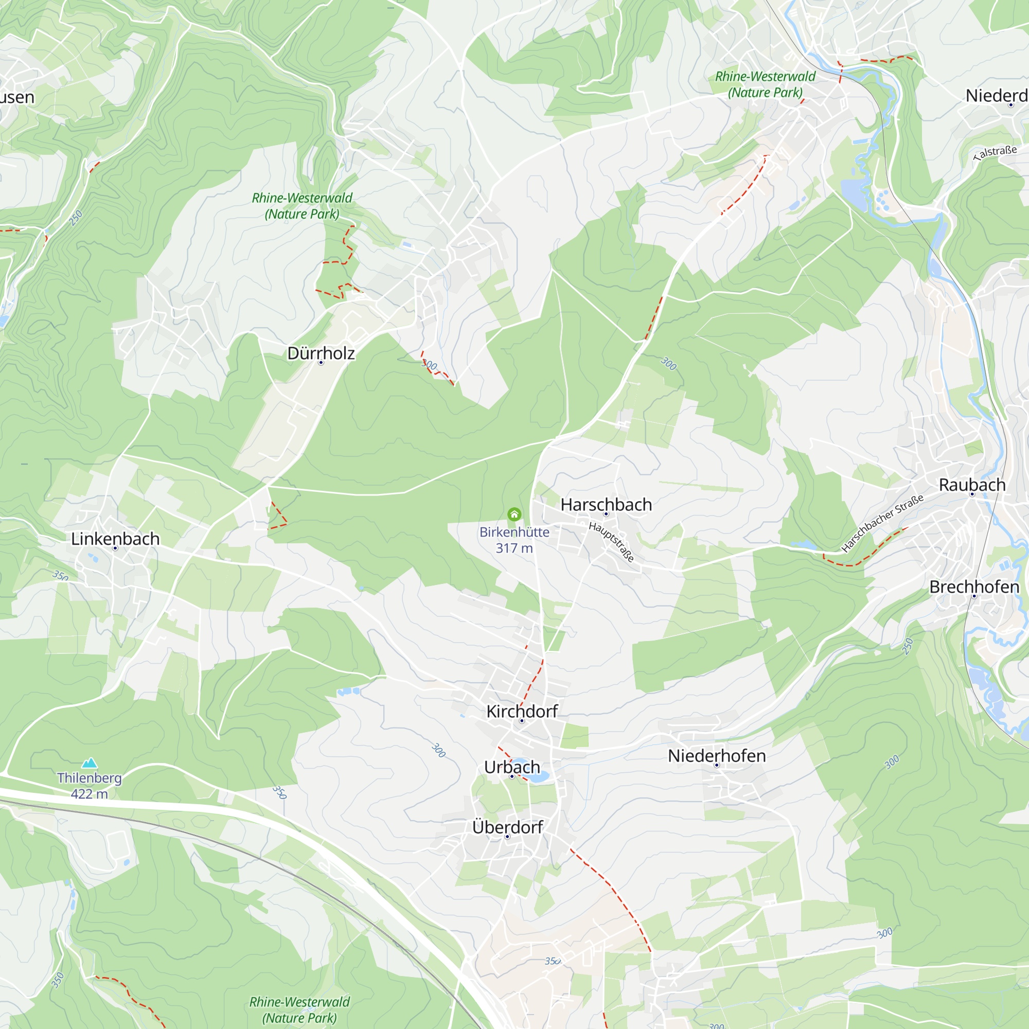 Birkenhütte map
