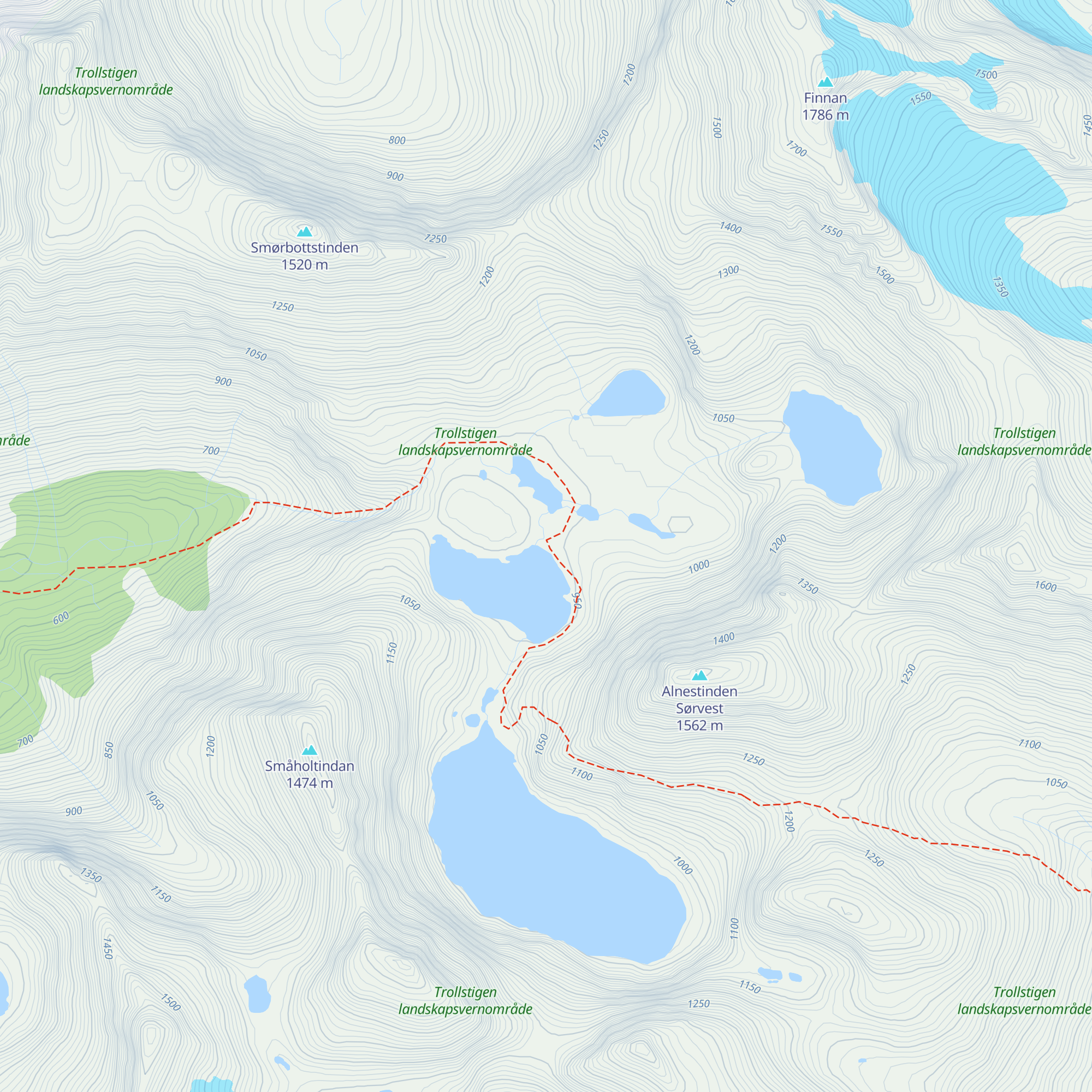 Småholhytta map