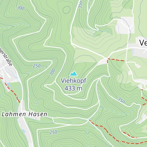 Map of Viehkopf