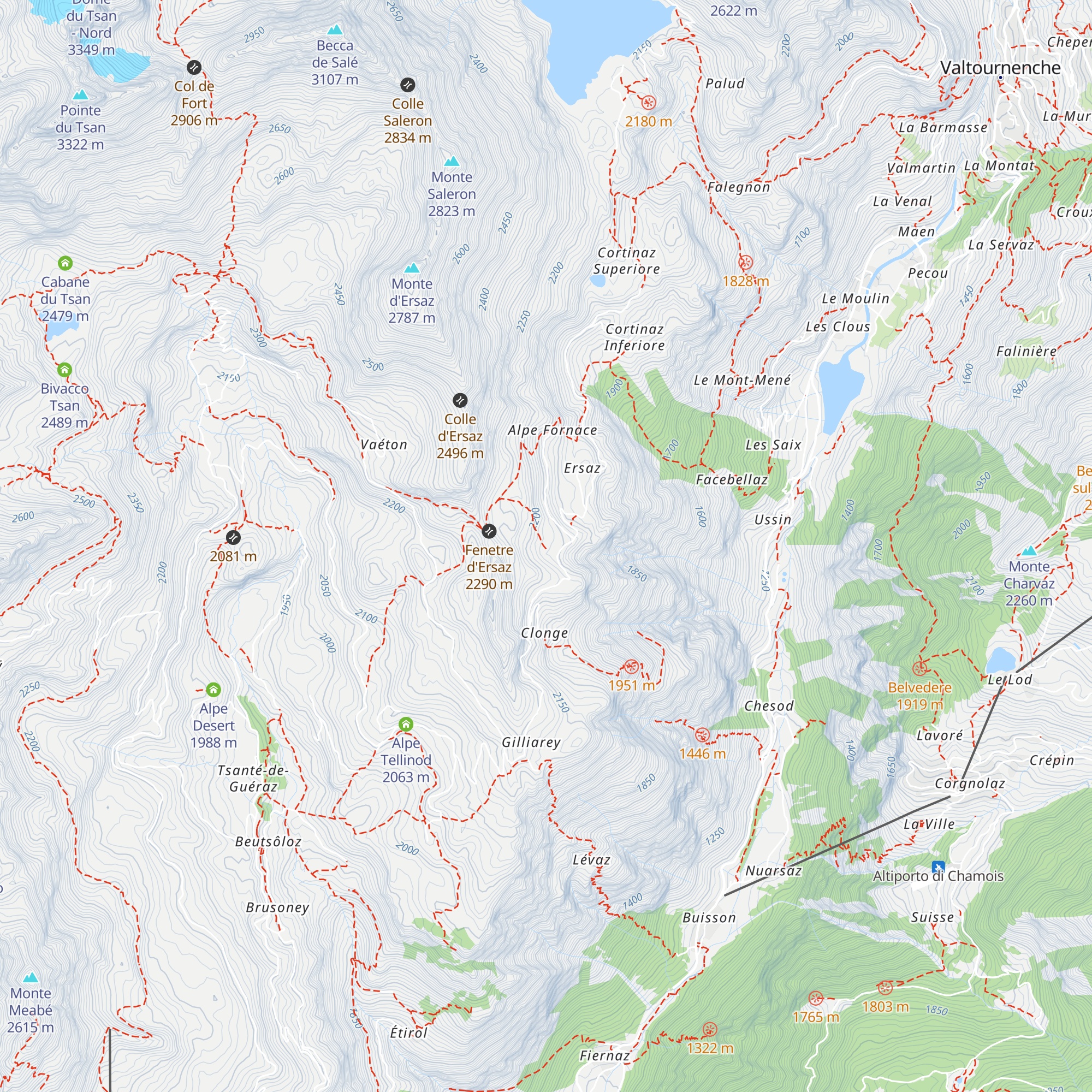 Vacheron map