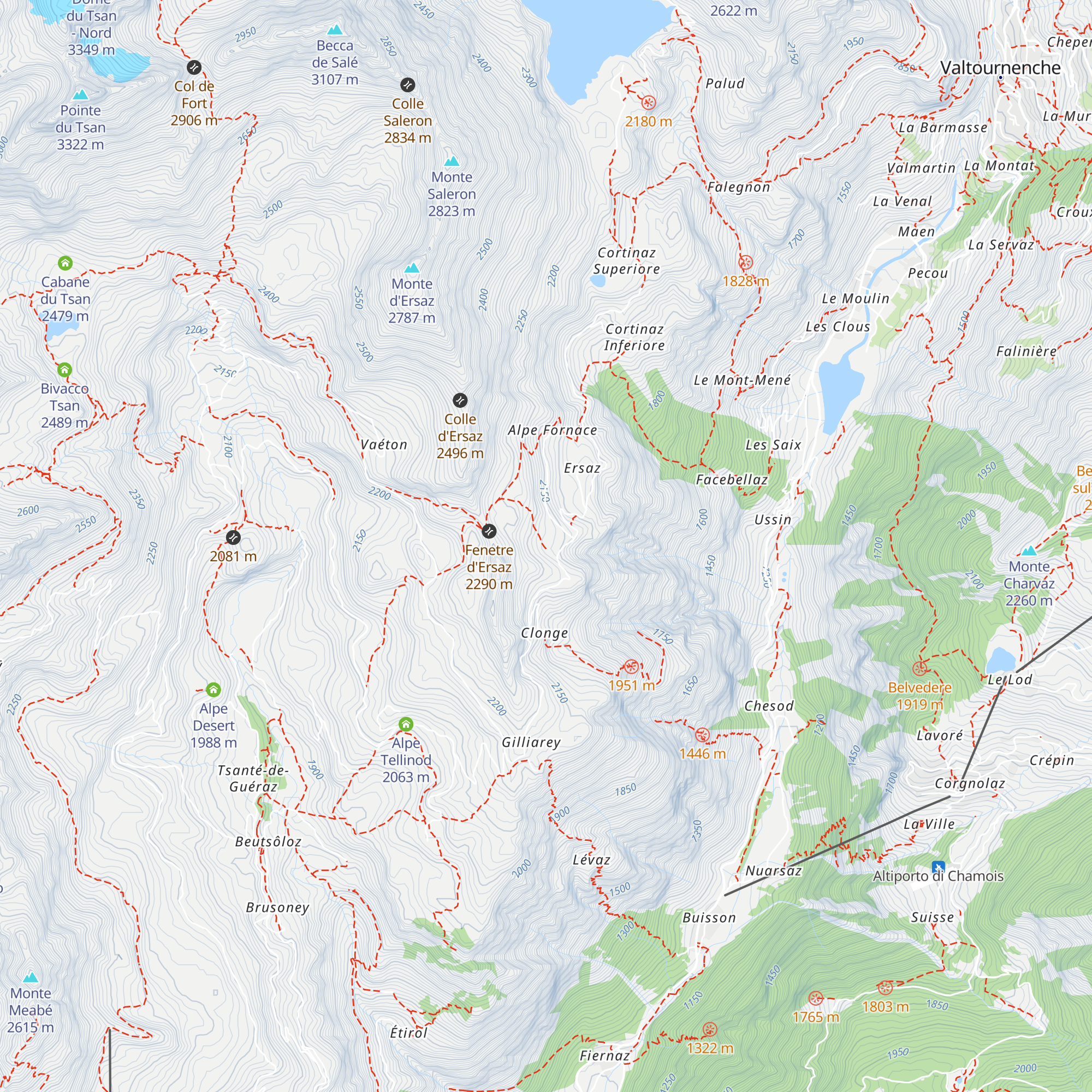 Vacheron map