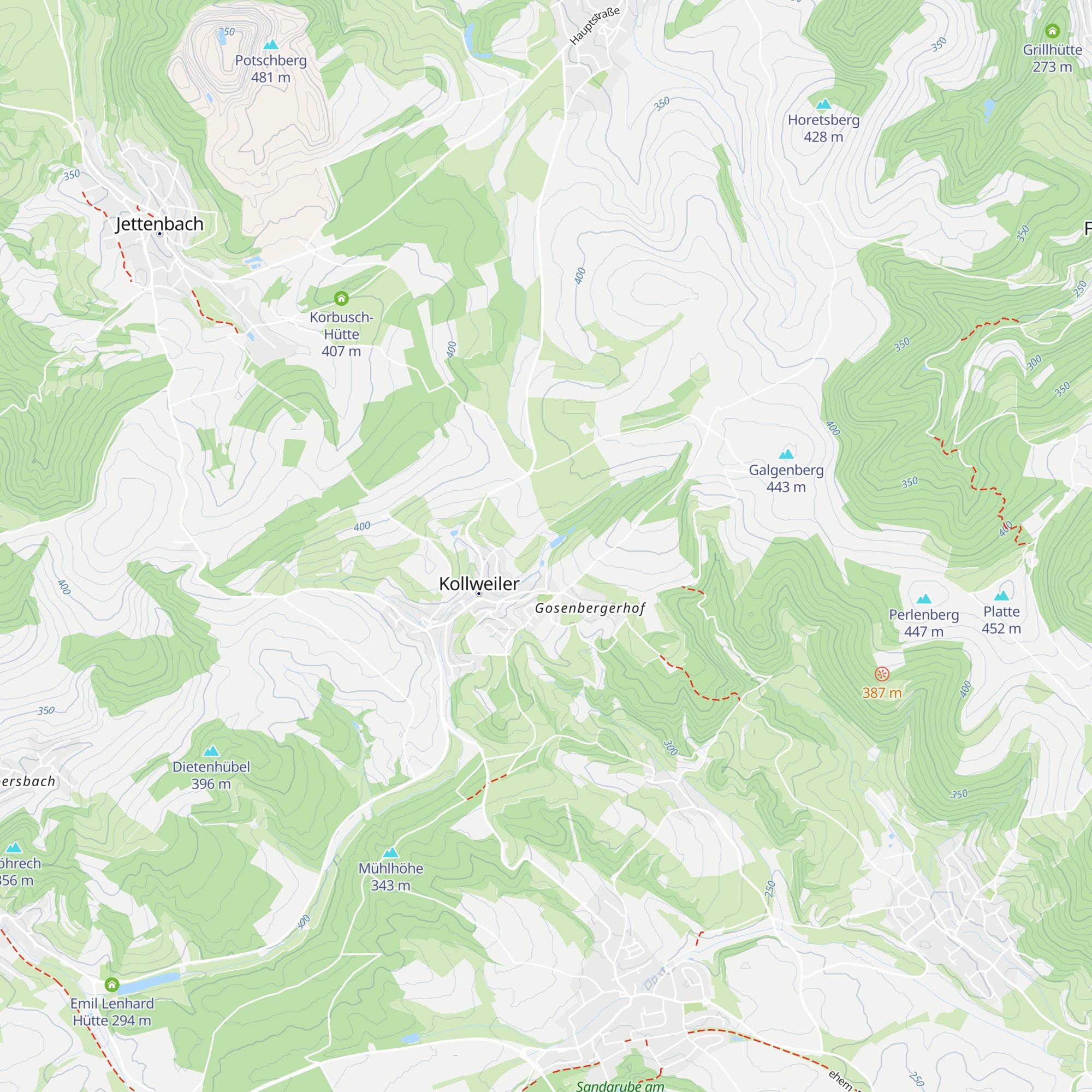 Grillhütte Kollweiler map