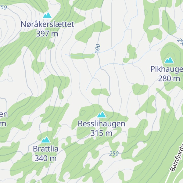 Map of Skavlen