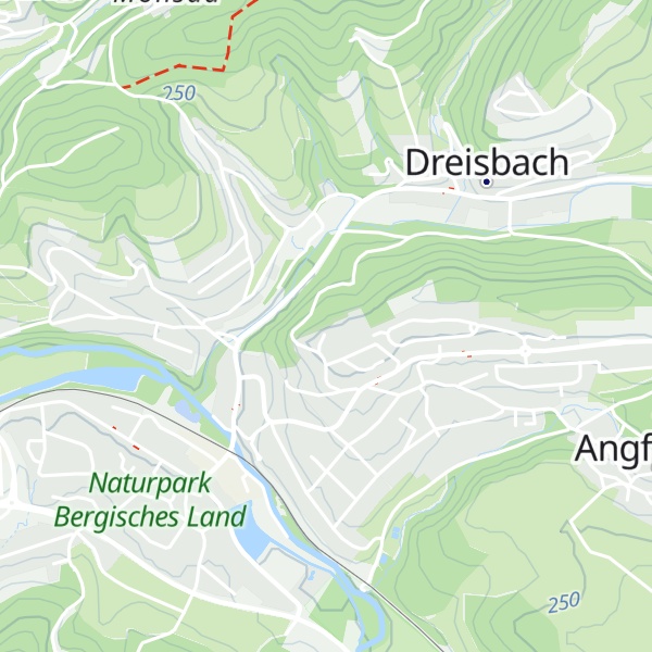 Map of Schutzhütte des CVJM Oberwiehl