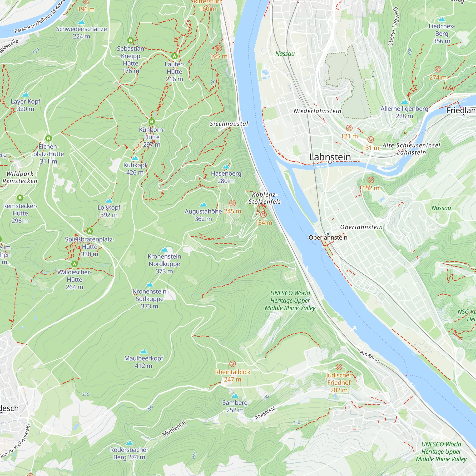 St.-Florians-Hütte map