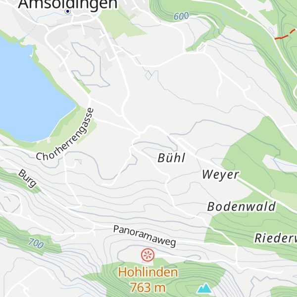 Map of Büel