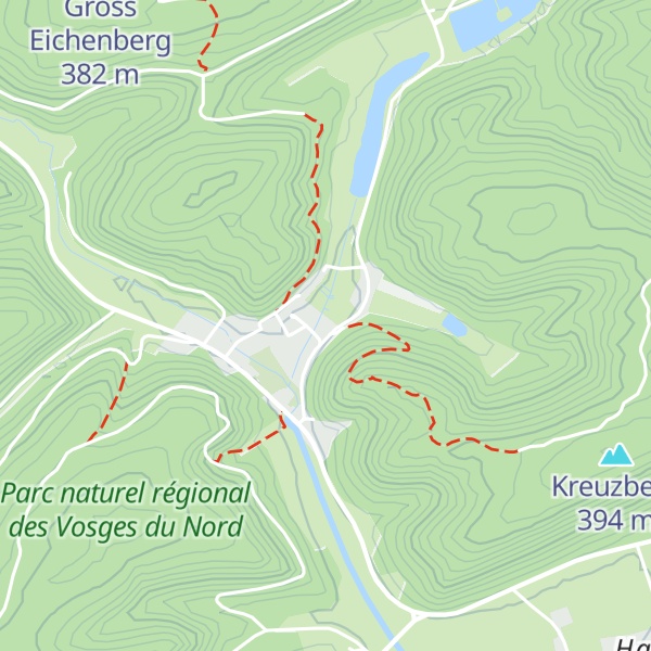 Map of Refuge Amis de la Nature de Strurzelbronn