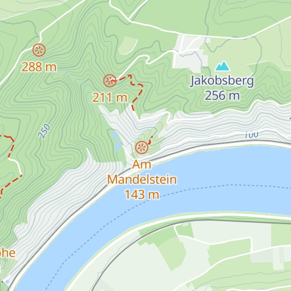 Map of Mandelsteinhütte