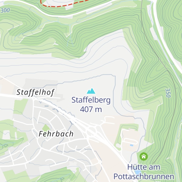 Map of Staffelberg