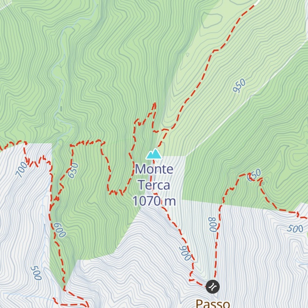 Map of Monte Terca