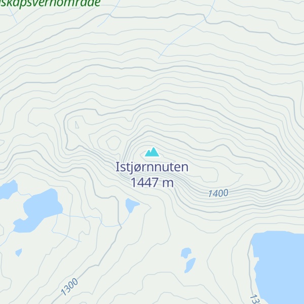 Map of Istjørnnuten