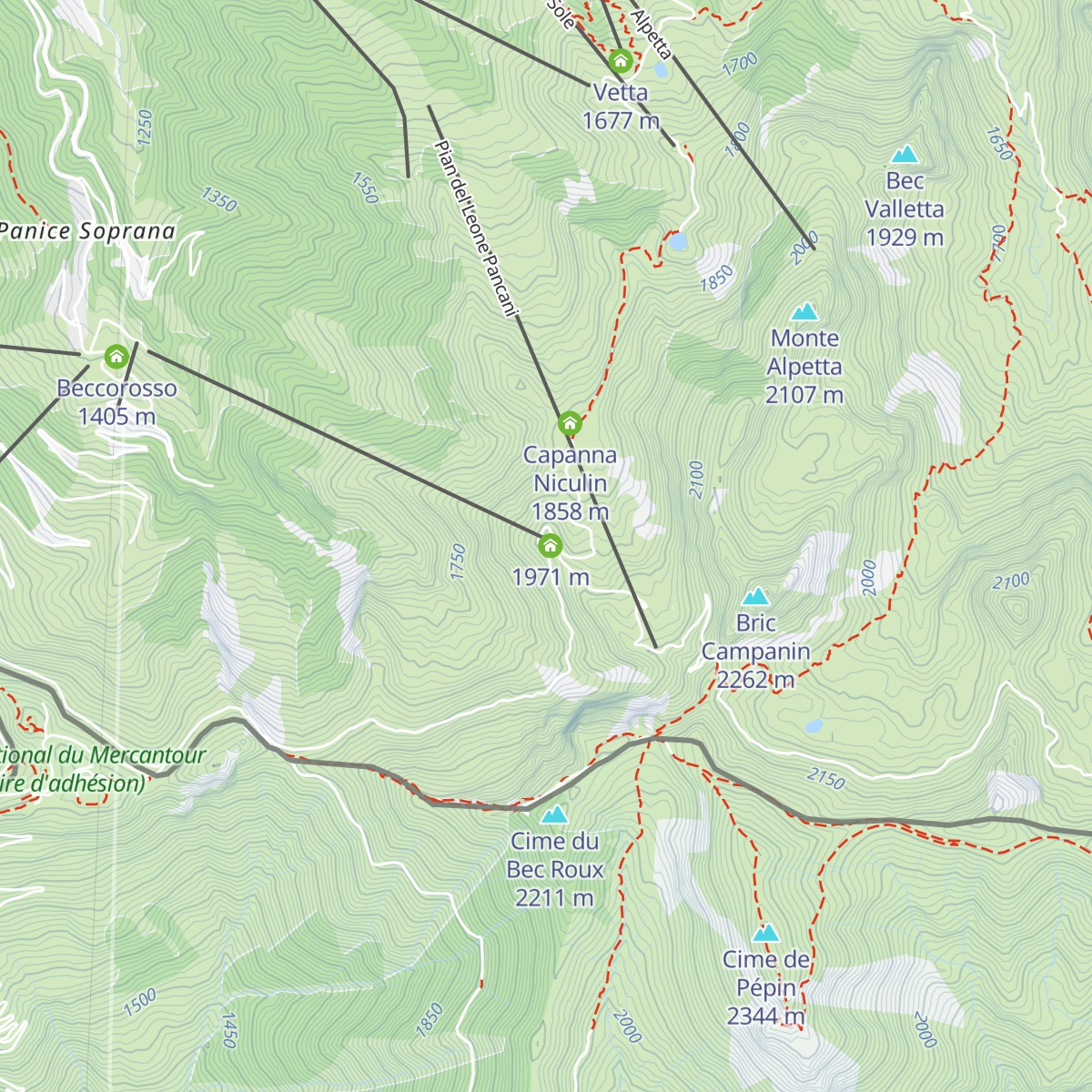 Baita 2000 map