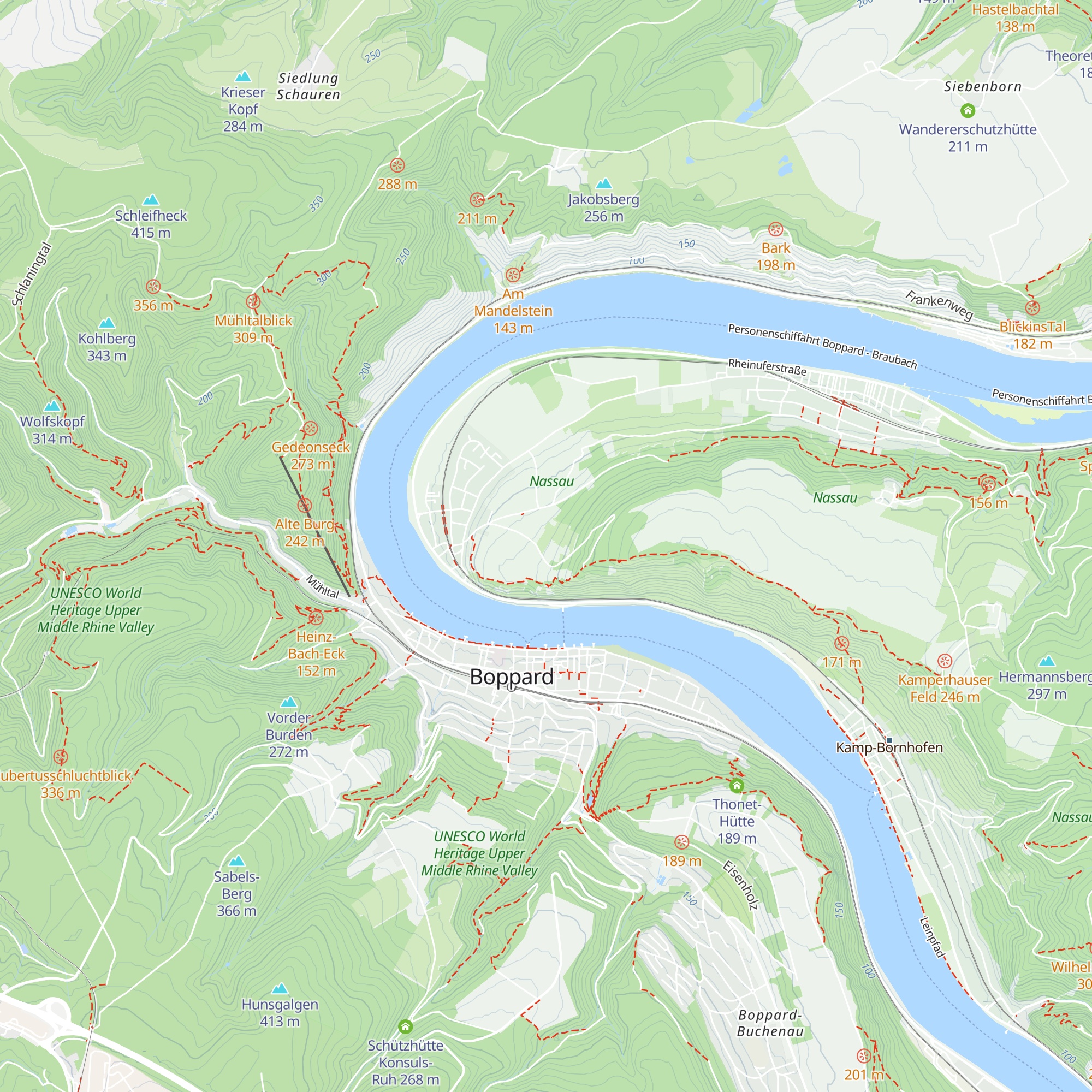 Grillhütte-Am Hexengraben map