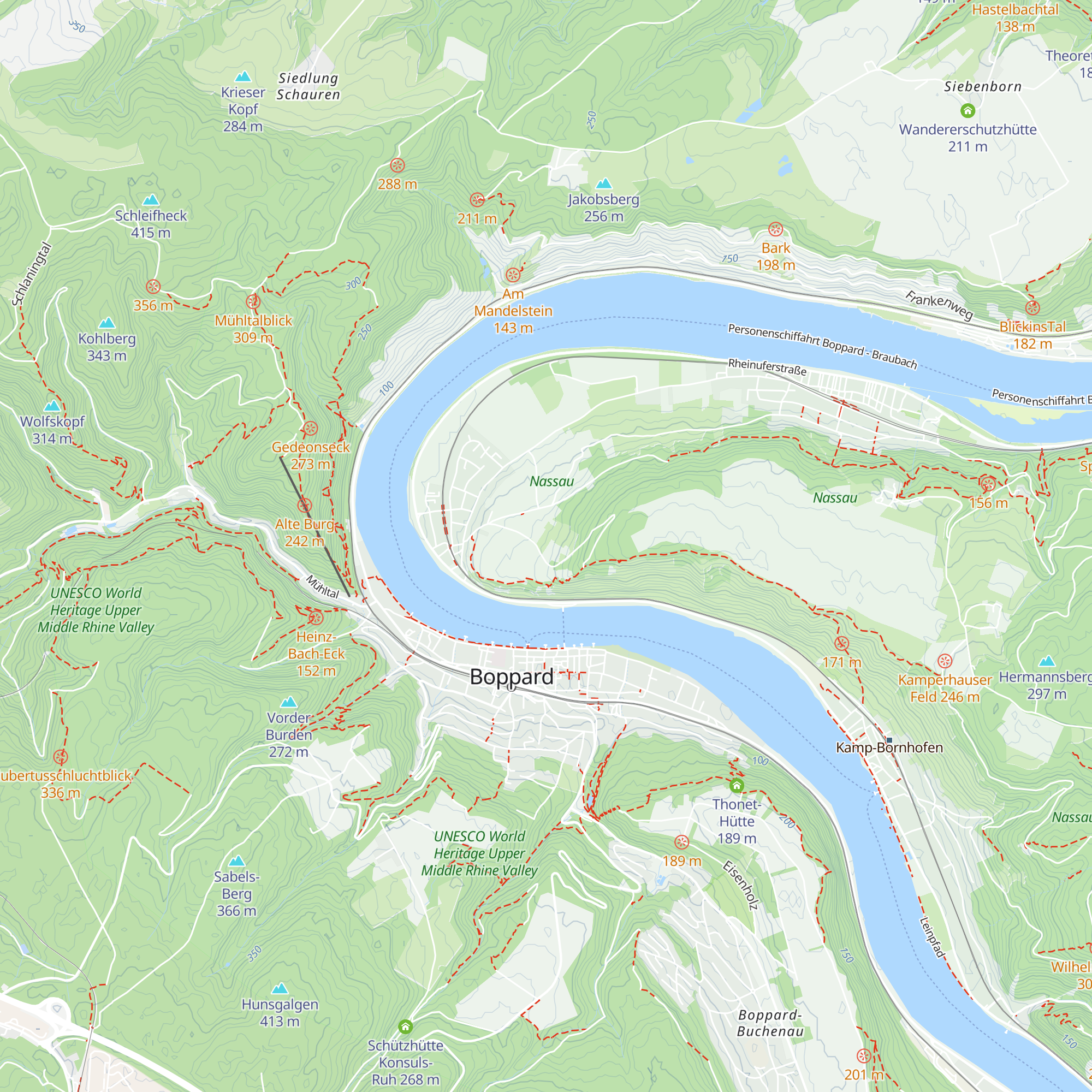 Grillhütte-Am Hexengraben map
