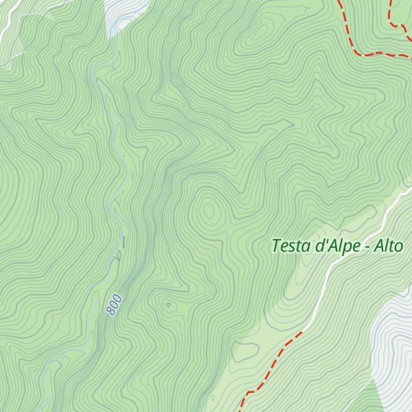 Map of Monte Cereghi