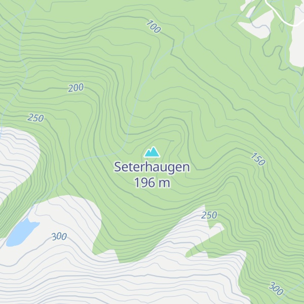 Map of Seterhaugen
