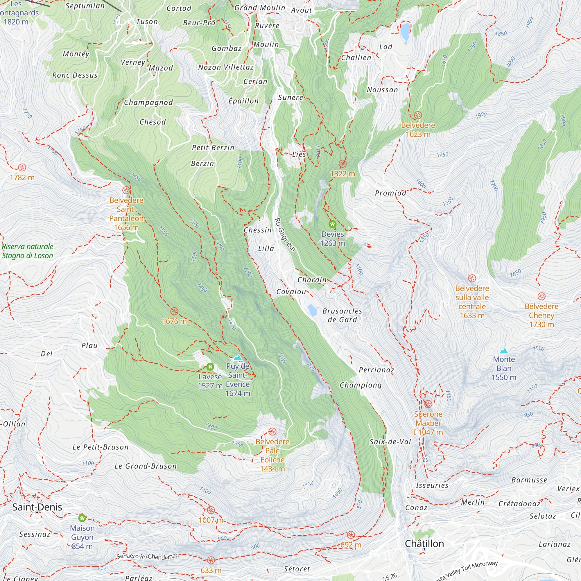 Covalou map