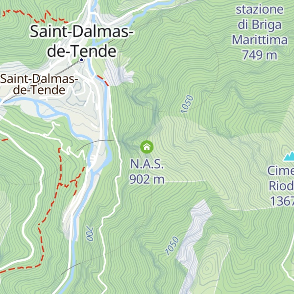 Map of N.A.S.