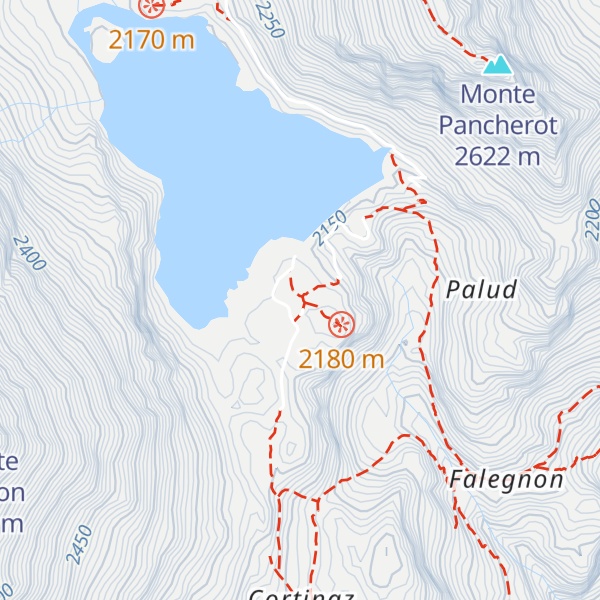 Map of Rifugio Jean Barmasse