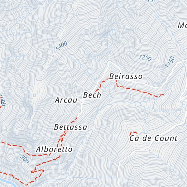 Map of Bivacco Val Verdassa