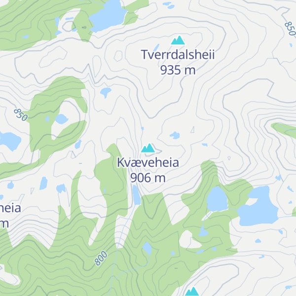 Map of Kvæveheia