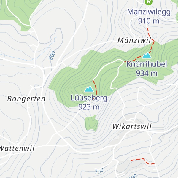 Map of Lüüseberg