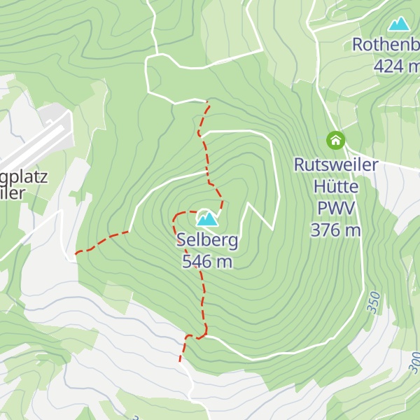 Map of Selberghütte