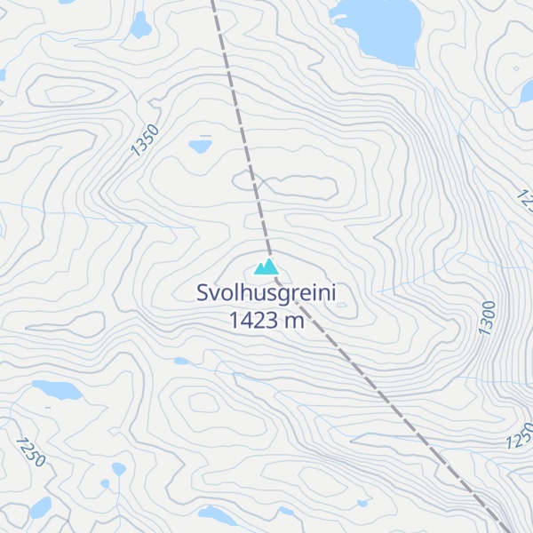 Map of Svolhusgreini