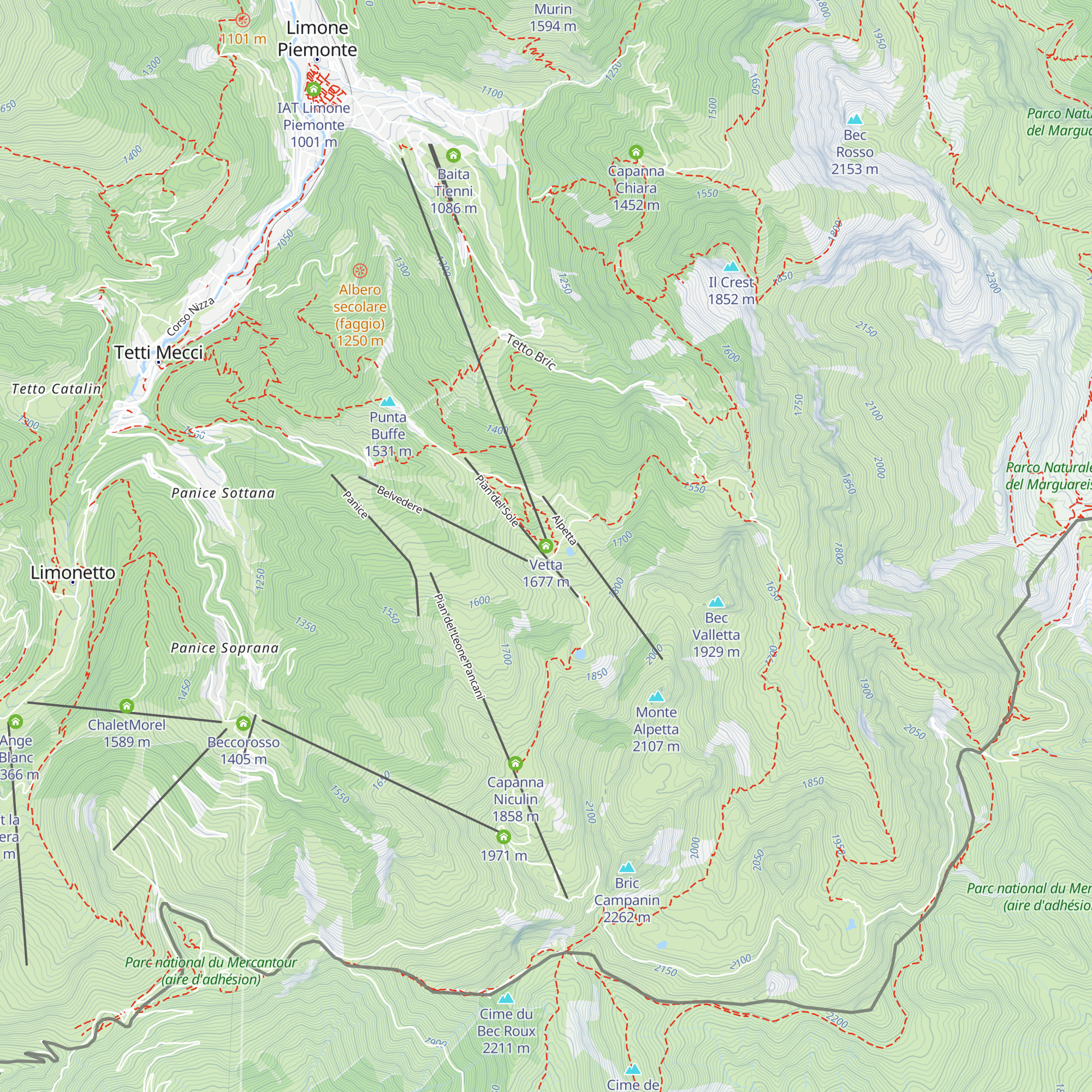 Vetta map