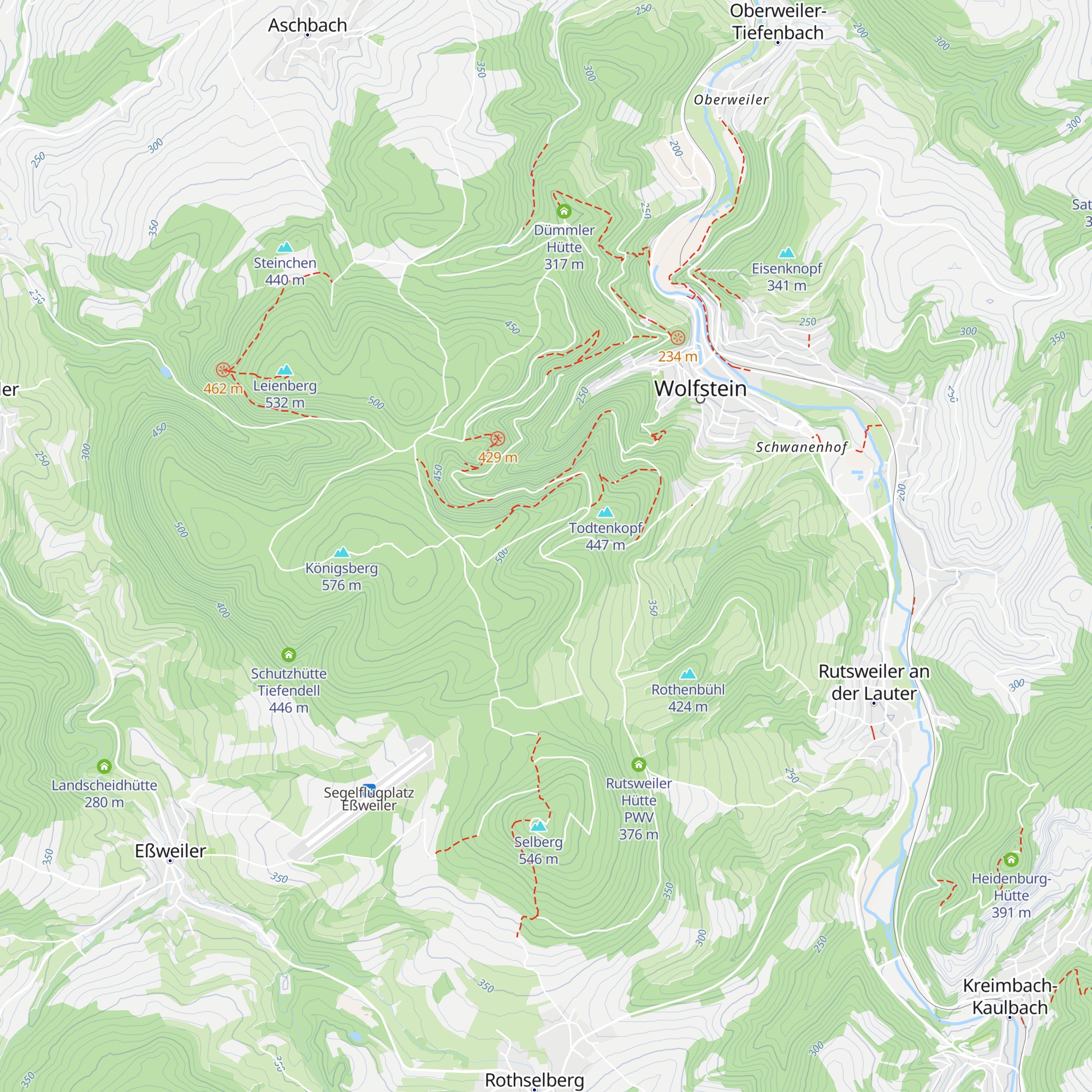 CVJM-Hütte map