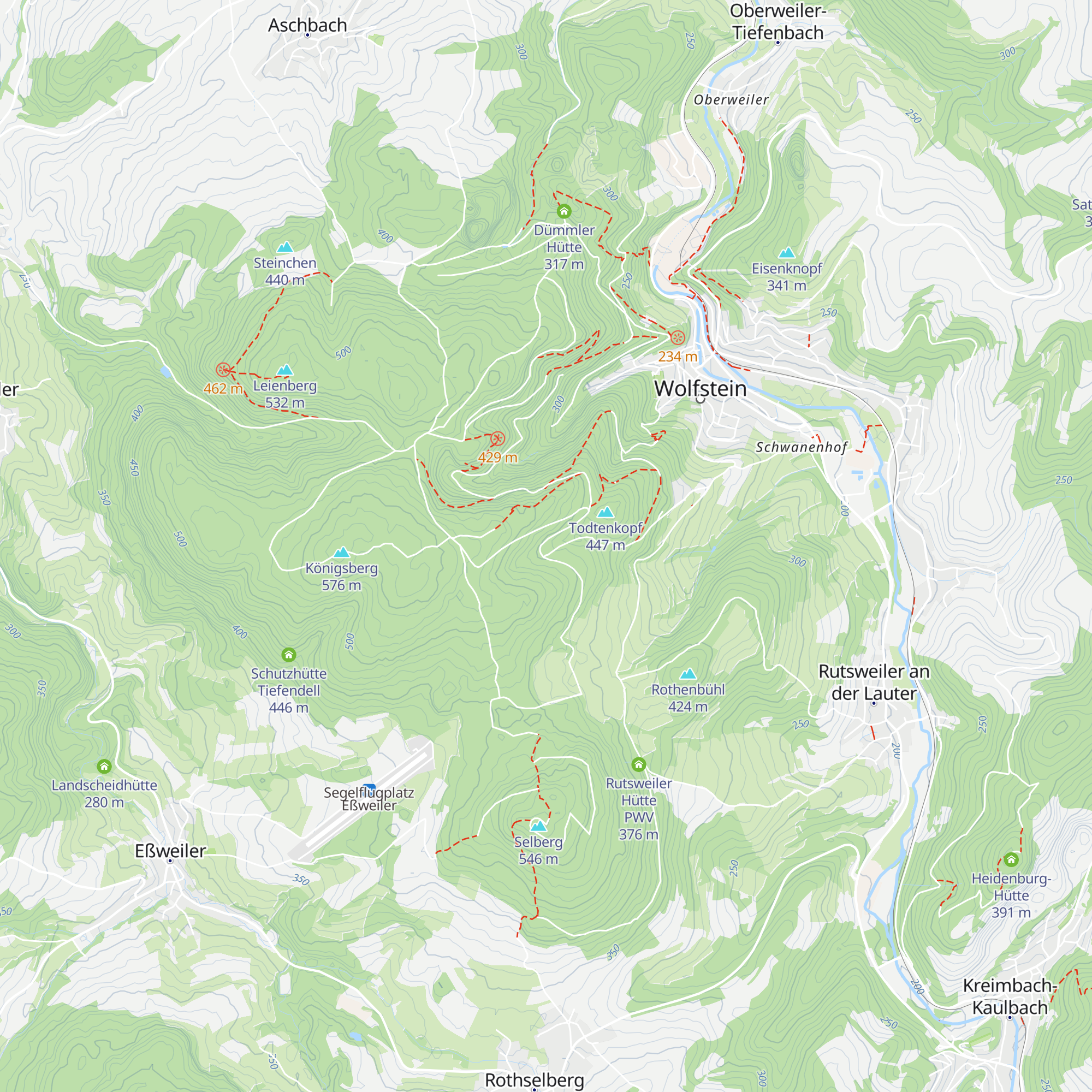 CVJM-Hütte map