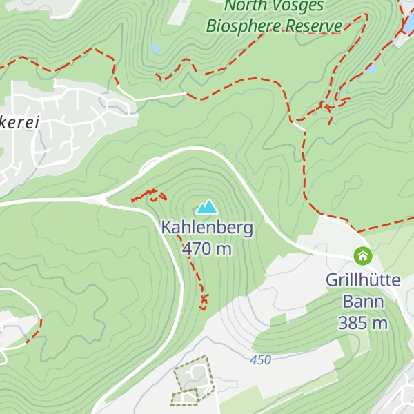 Map of Kahlenberg