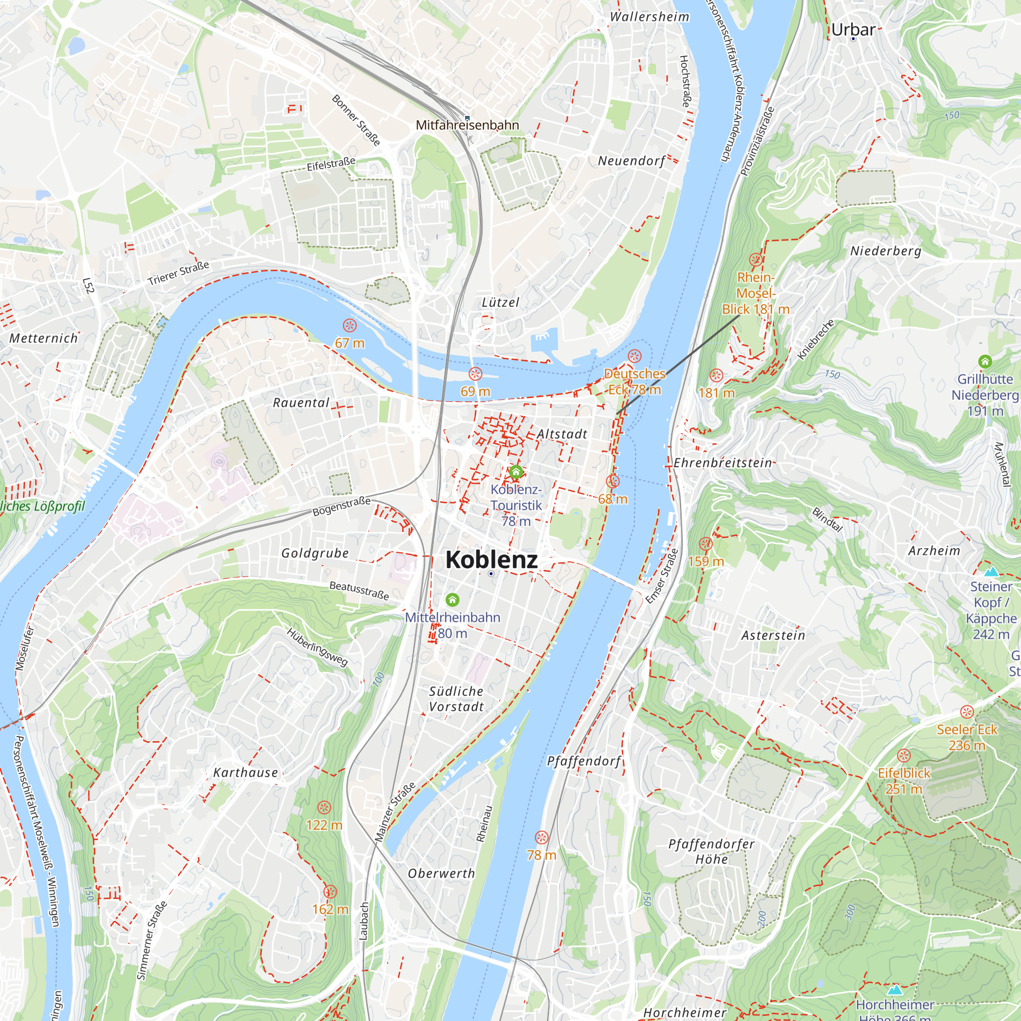 VRM-Geschäftsstelle map