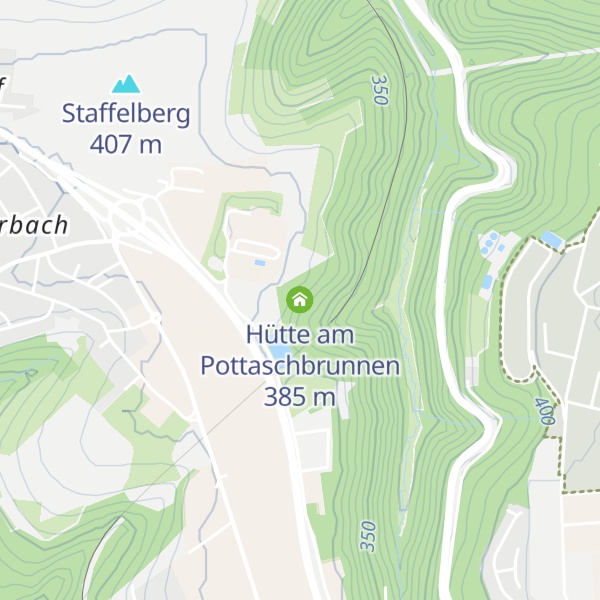 Map of Hütte am Pottaschbrunnen