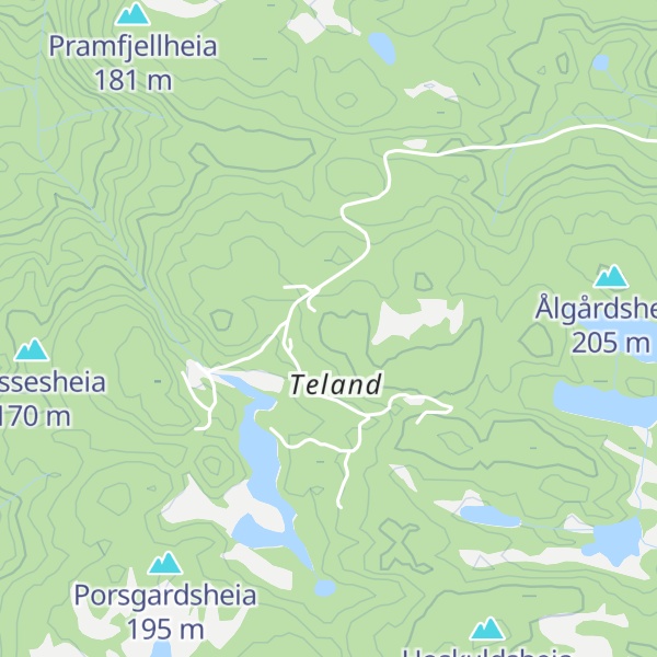 Map of Kløva