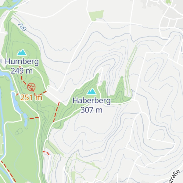 Map of Haberberg